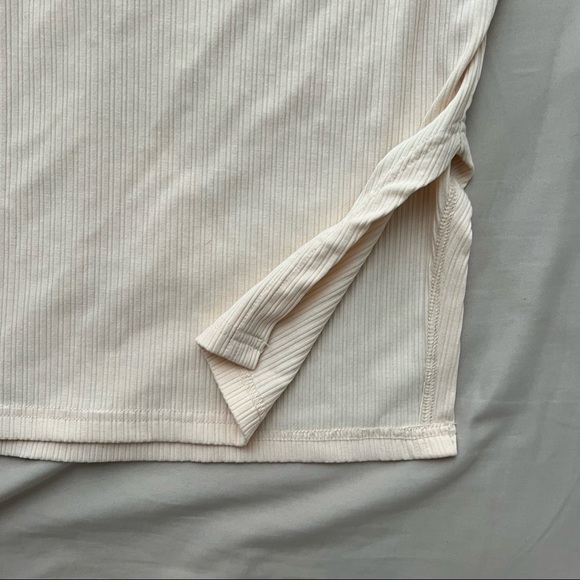 Ribbed tank top - M - off white - Picture 4 of 4
